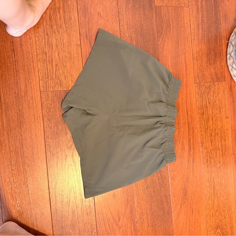 Gymshark Khaki Women's Athletic Shorts